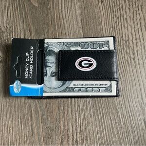 Georgia Bulldogs Money clip style wallet